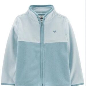 Oshkosh B'gosh Light Blue Fleece Zip-Up Jacket